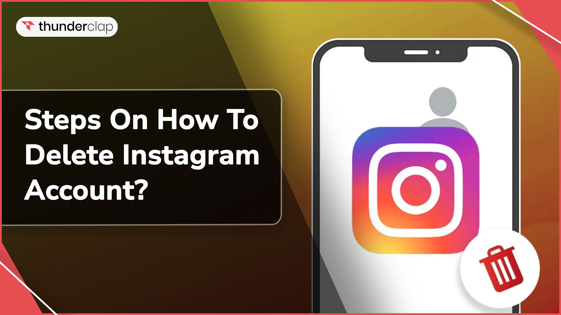 Steps On How To Delete Instagram Account 2024